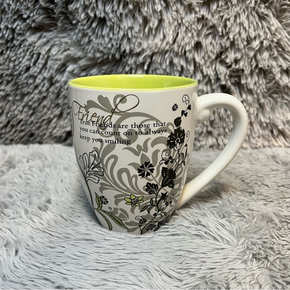 Mark my words “True Friends” Handmade Mug